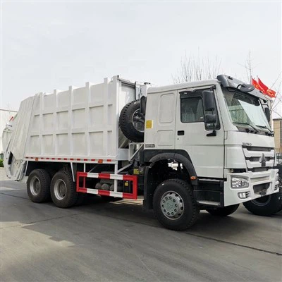 ใหม่ Sinotruk HOWO 4 × 2 รถบรรทุกขยะอัด